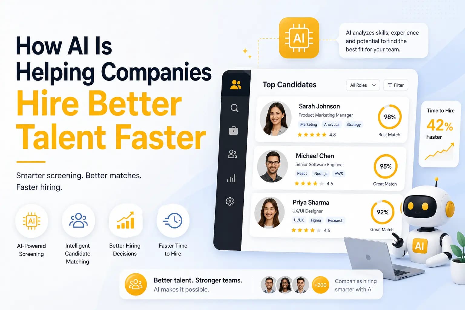 How AI Is Helping Companies Hire Better Talent Faster
